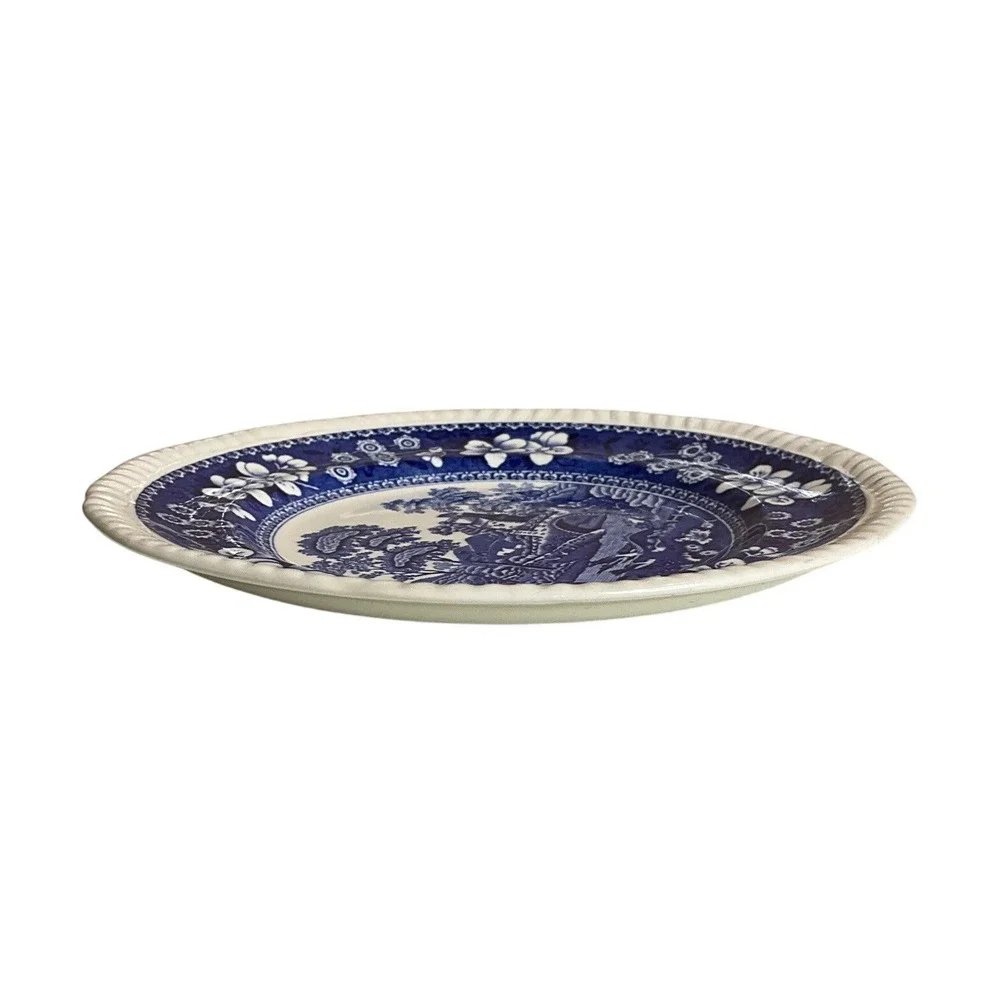 Vtg Spode England Blue Tower Set of 2 Bread‎ and Butter Plates 6